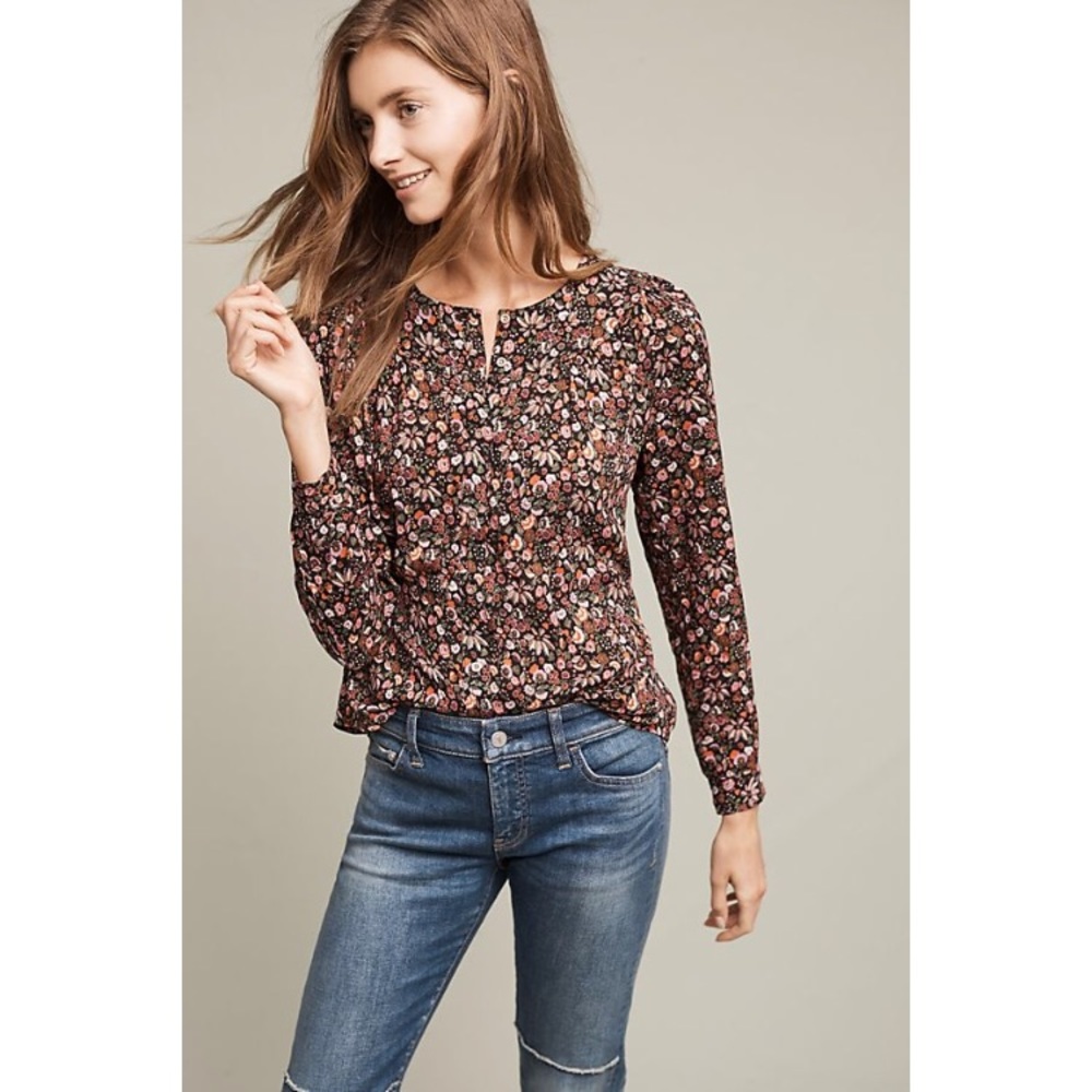 NWT Anthropologie orli button down blouse